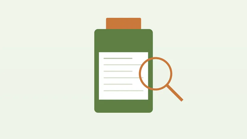How to Read a Supplement Label in Five Steps